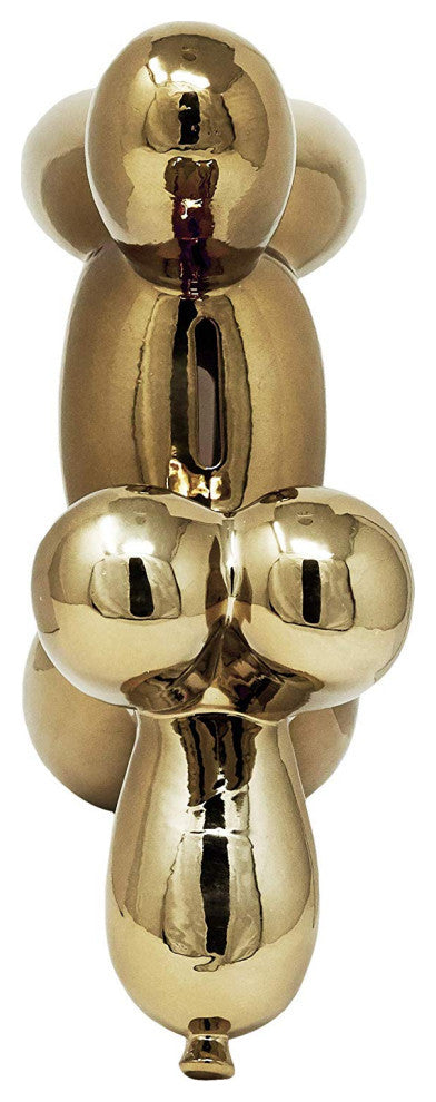 Interior Illusions Plus Bronze Ceramic Dog Piggy Bank - 12" tall