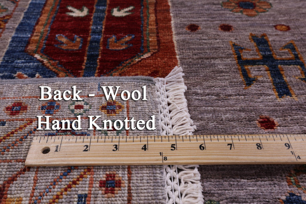 5' 10" X 7' 10" Fine Turkmen Ersari Handmade Rug Q11268
