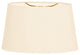 Shallow Oval Hardback Lampshade, Eggshell, 10"x12"x7"