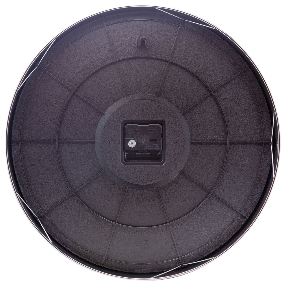 Alchemy 16" Metal Wall Clock, Blue