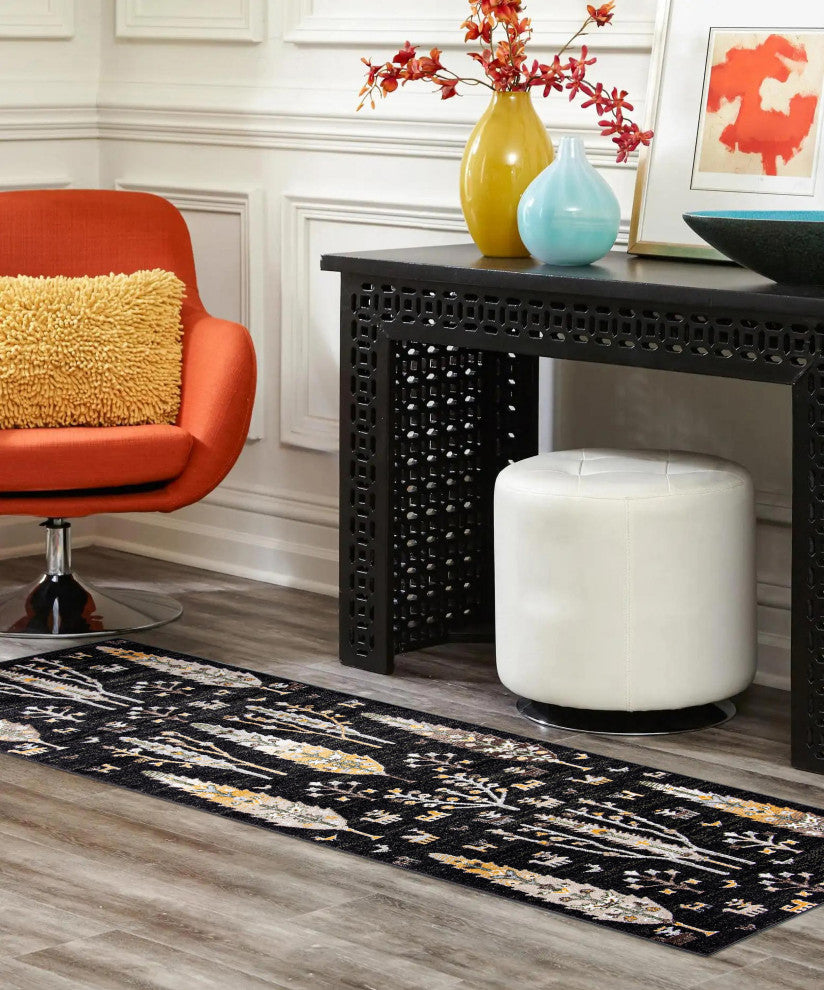 Aqua Pine Area Rug
