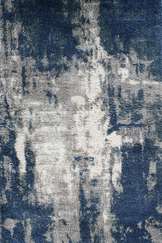 Noori Rug Shag Clark Blue/Grey Rug