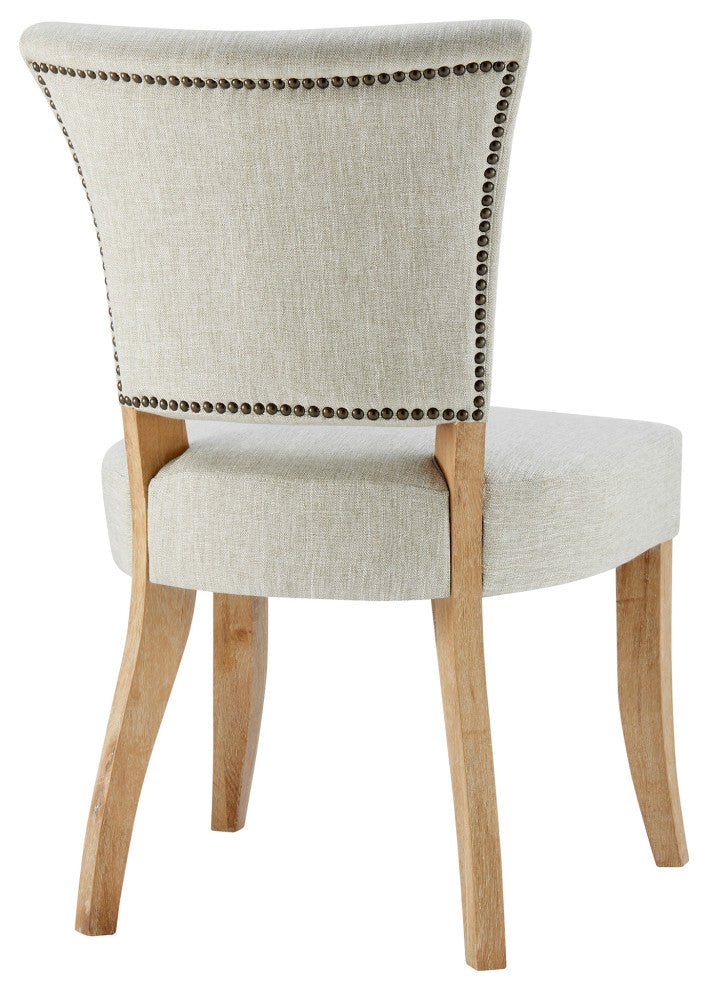 Austin Fabric Dining Side Chair, Rice