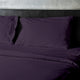 4-Piece, 1,800 Thread Count, Bamboo Feel, Soft Bed Sheets, Purple, Twin
