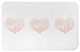 Tiny Pink Hearts 34x21 Bath Mat