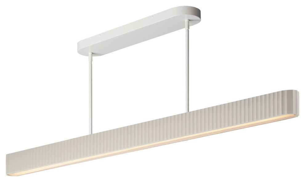 ET2 E25178 Delphi 61"W LED Suspension Linear Pendant - Chaulk White