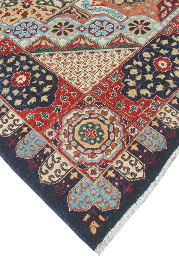 Aria Mehria Blue/Ivory Rug, 10'1x13'10