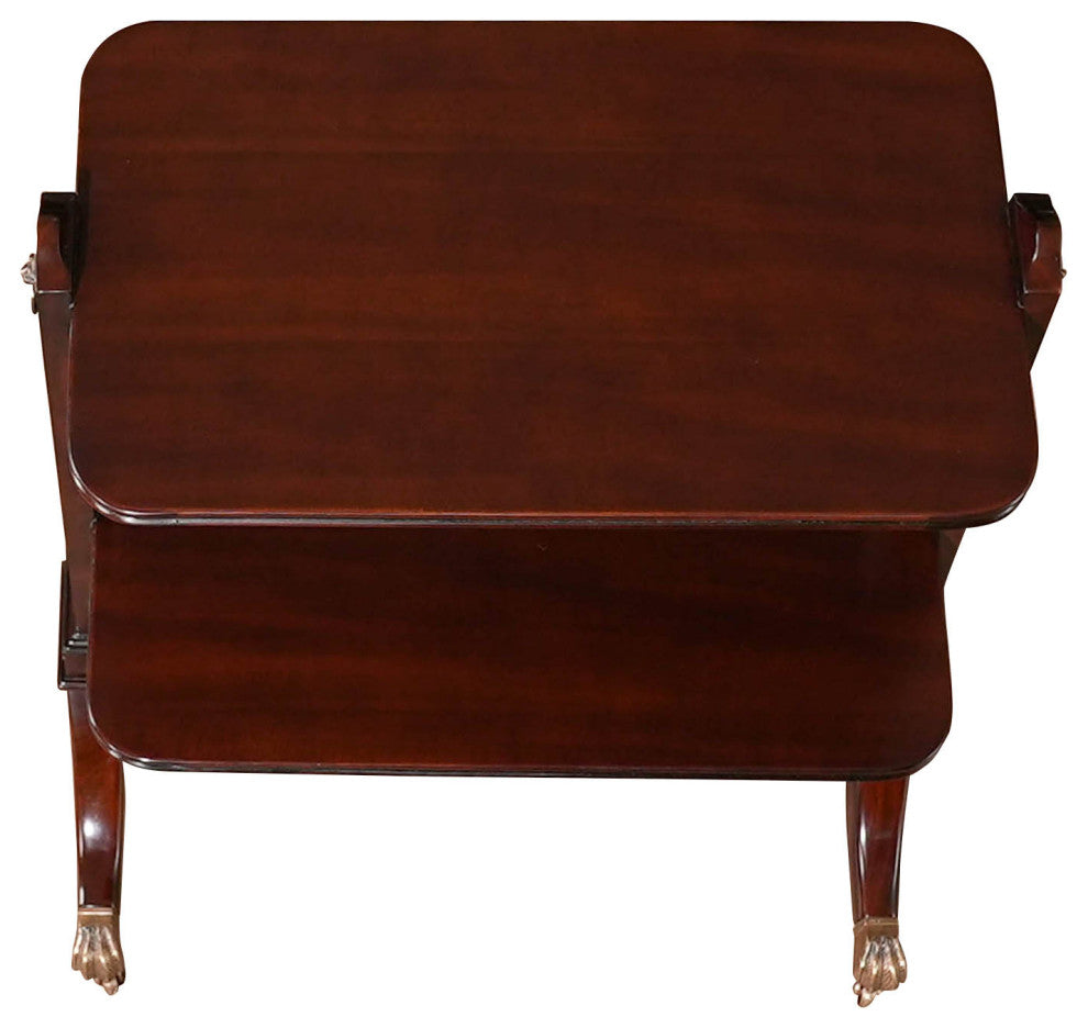 Two Tier Trolley, Mahogany Trolley