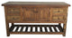 Belmont Reclaimed Wood Rustic Bathroom Vanity, 60"x20"x32"