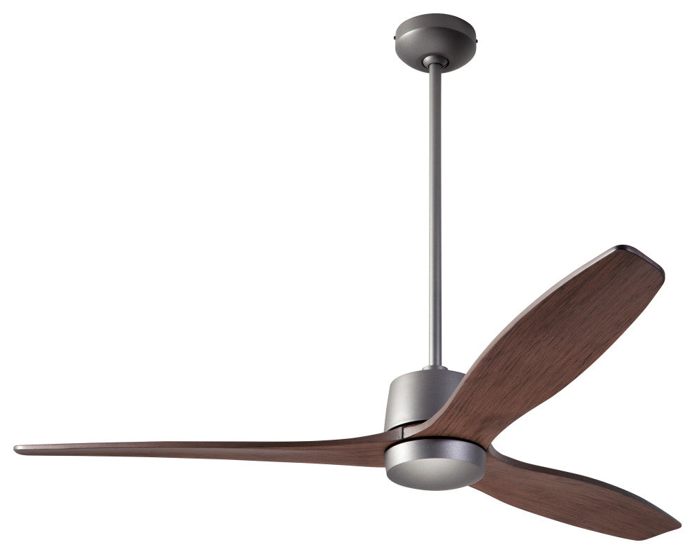 Arbor Fan, Graphite, 54" Mahogany Blades, No Light, Wall/Remote Control