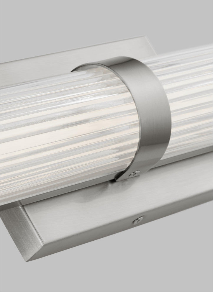 Syden Large LED Wall / Bath, Brushed Nickel