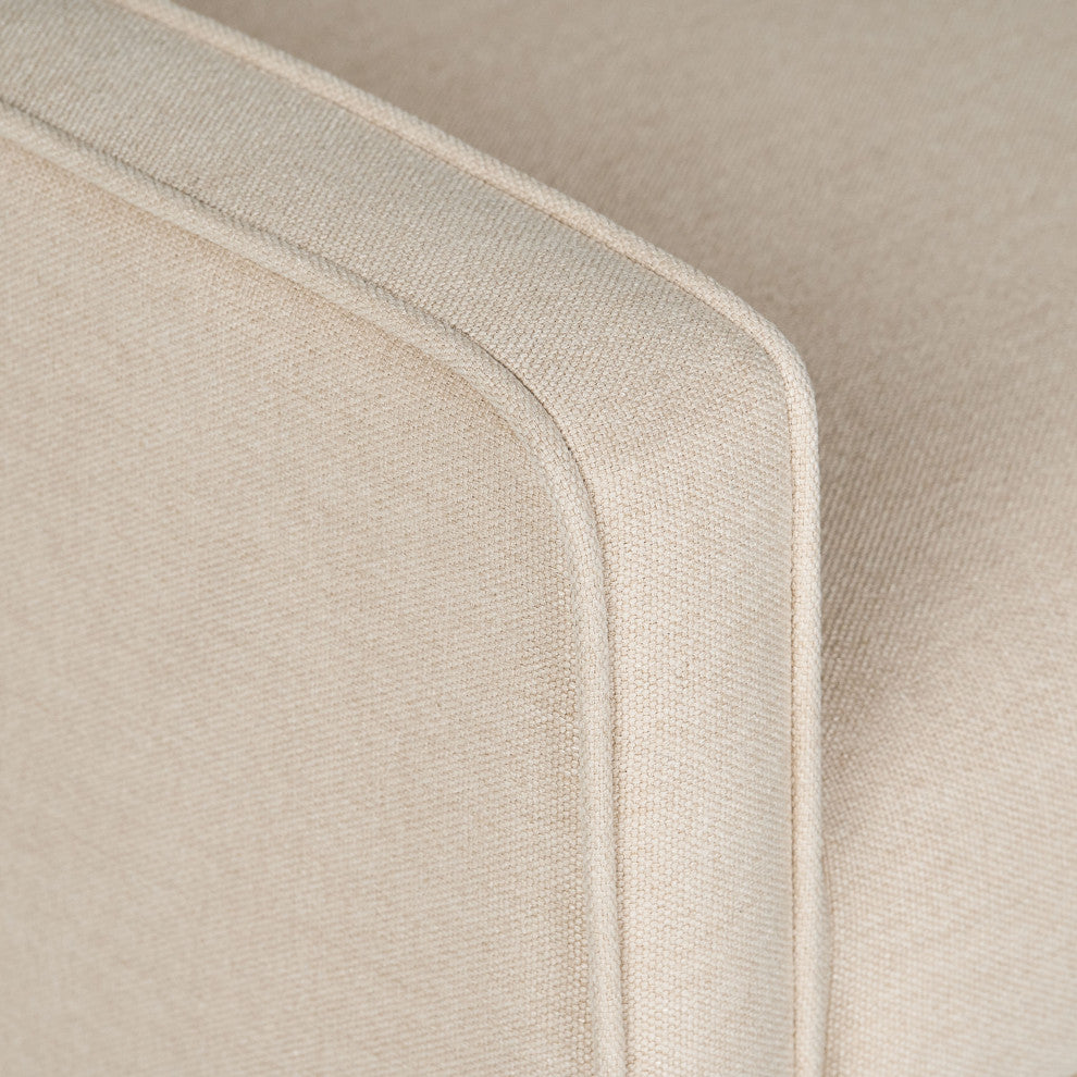 GDF Studio Olirdy Beige Fabric Recliner Chair