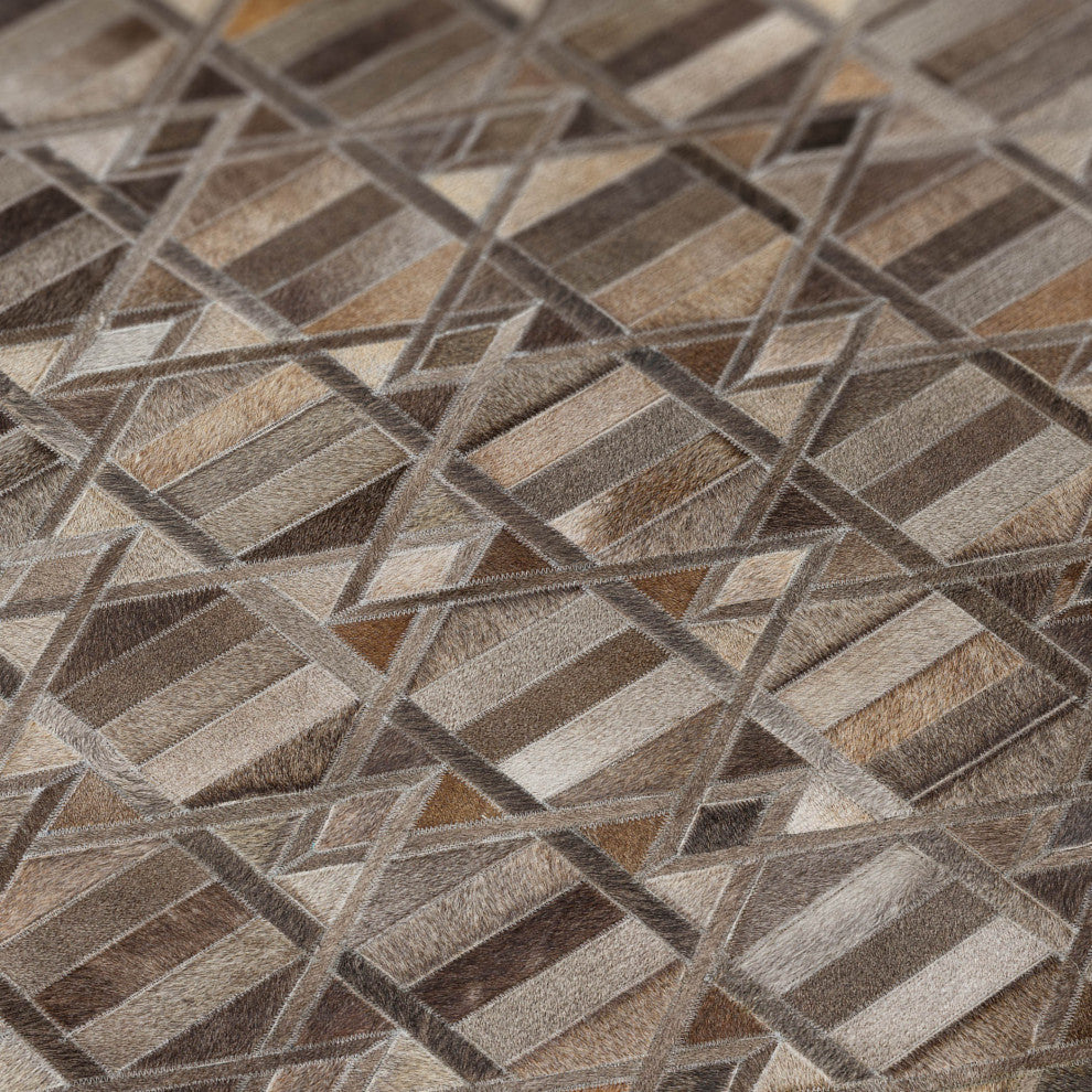 Indoor/Outdoor Stetson SS4 Flannel Machine Washable 8' x 8' Round Rug