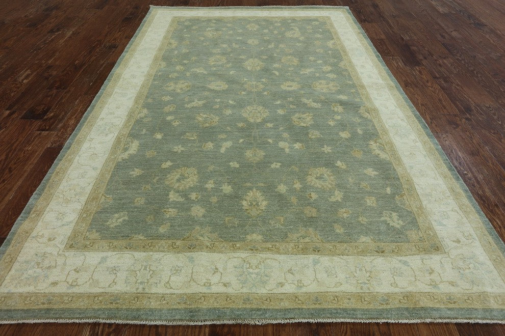 Traditional Chobi Oriental Wool Area Rug 6'x9', MC612