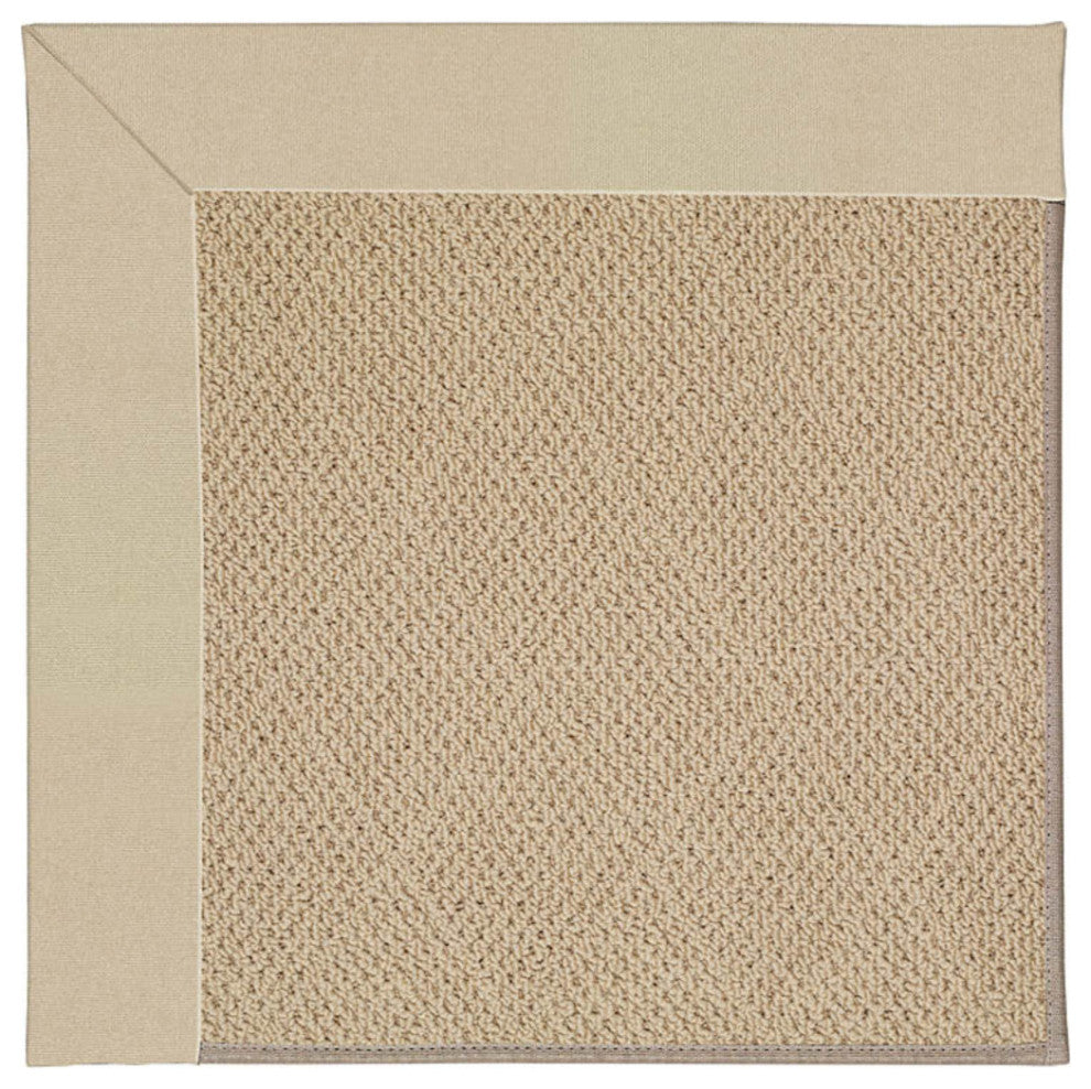 Capel Zoe-Cane Wicker Ecru 1990_717 Machine Tufted Rugs - 7' X 9' Rectangle