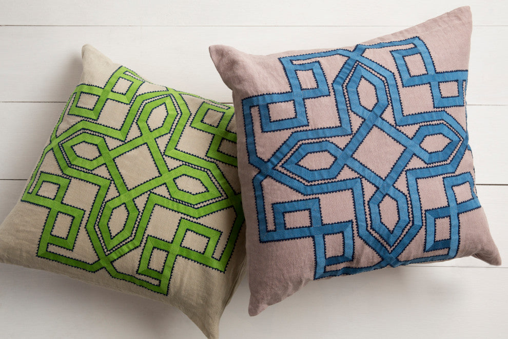 Surya Gatsby GLD-006 22" x 22" Pillow Kit