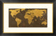 "Geo II" Framed Digital Print by Joannoo, 34x22"