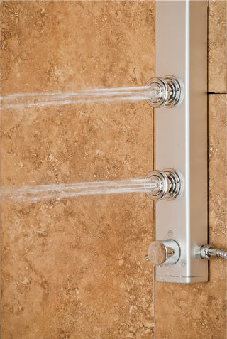 Splash ShowerSpa ABS Shower System, Silver