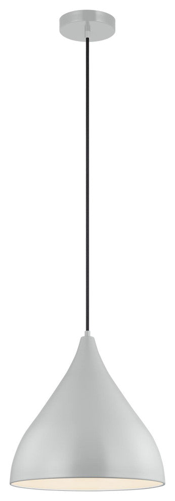 Oden Medium Pendant, Matte Grey