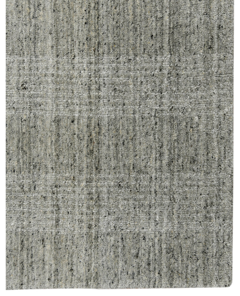 Bence Transitional Hand-Woven Wool Blend Area Rug, Beige, 10'x14'