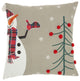 Mina Victory BX013 Throw Pillow, Multicolor, 18"X18"