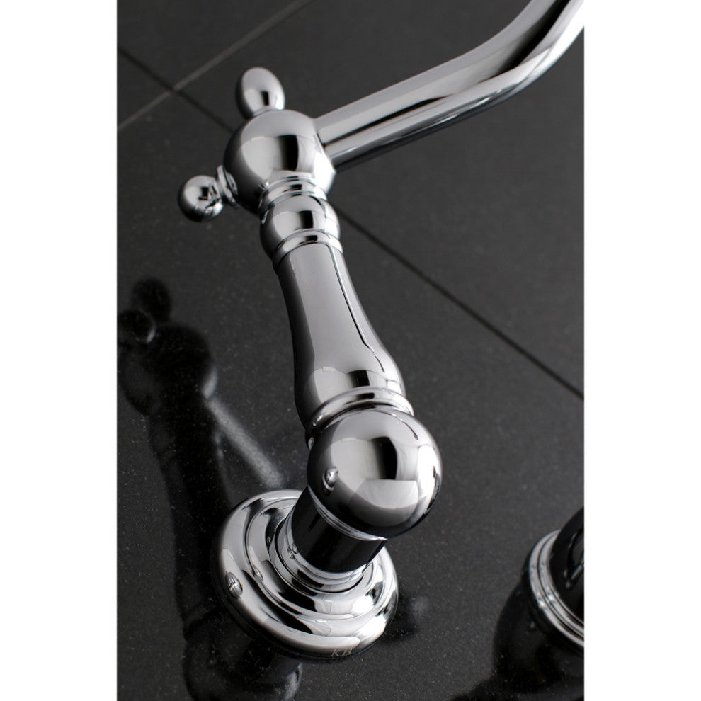 KS1021PX Wall Mount Roman Tub Faucet, Polished Chrome