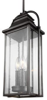 Wellsworth 3-Light Pendant, Antique Bronze