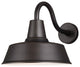Sea Gull Large 1-Light Outdoor Wall Light 8737401-71/T, Antique Bronze