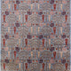 Ahgly Company Indoor Square Mid-Century Modern Area Rugs, 7' Square