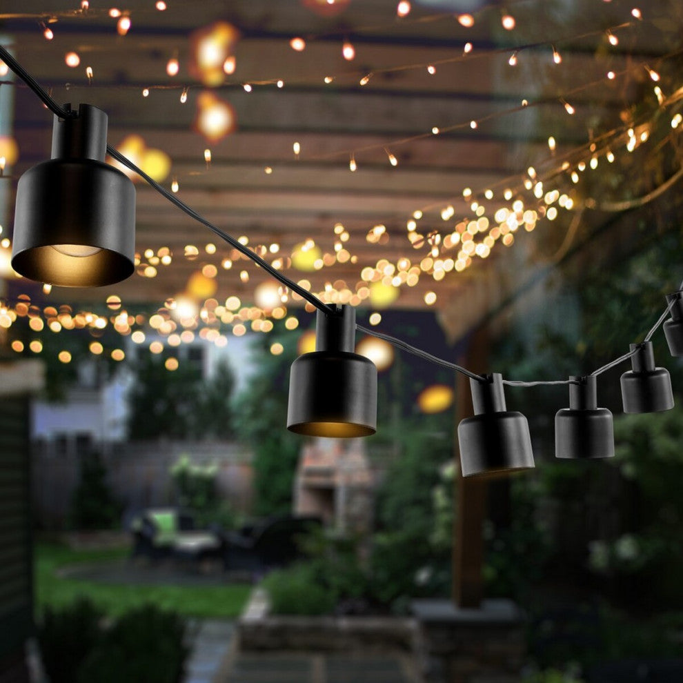 Safavieh Adaner Led Outdoor String Lights Black