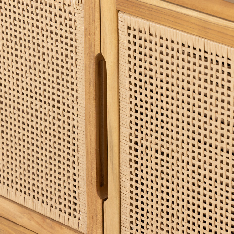 Merit Outdoor Sideboard-Natural Teak-Fsc