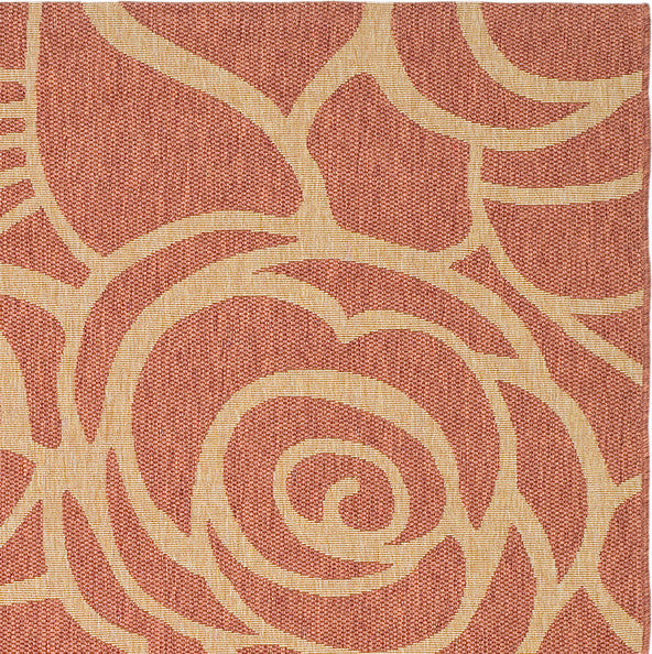 Safavieh Courtyard cy5141a Rust, Sand Area Rug