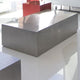 47" Stainless Steel Nova Rectangular Coffee Table