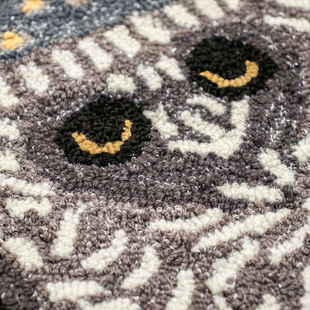 Frontporch Owls Indoor/Outdoor Rug Night 1'8"x2' 6"