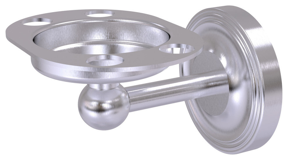 Regal Tumbler and Toothbrush Holder, Satin Chrome