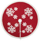 Vickerman Felt Flakes, 60", Tree Skirt