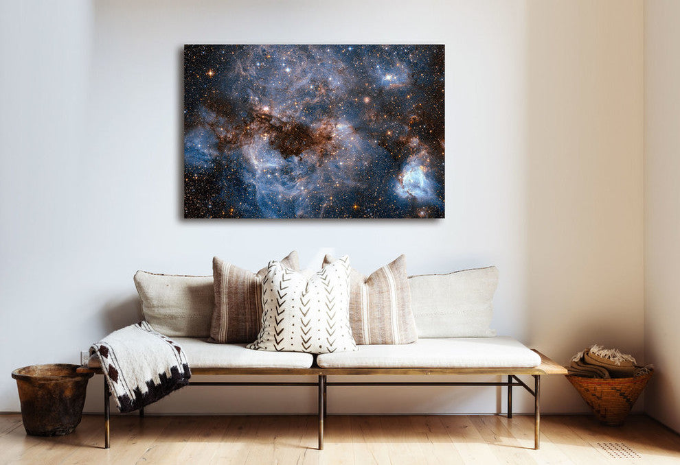 Epic Graffiti "Maelstrom Cloud" Hubble Space Telescope Giclee Canvas, 12"x18"