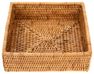 Artifacts Rattan™ Luncheon Napkin Holder, Honey Brown
