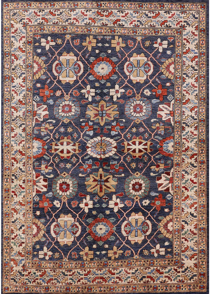 Ahgly Company Indoor Rectangle Mid-Century Modern Area Rugs, 2' x 5'
