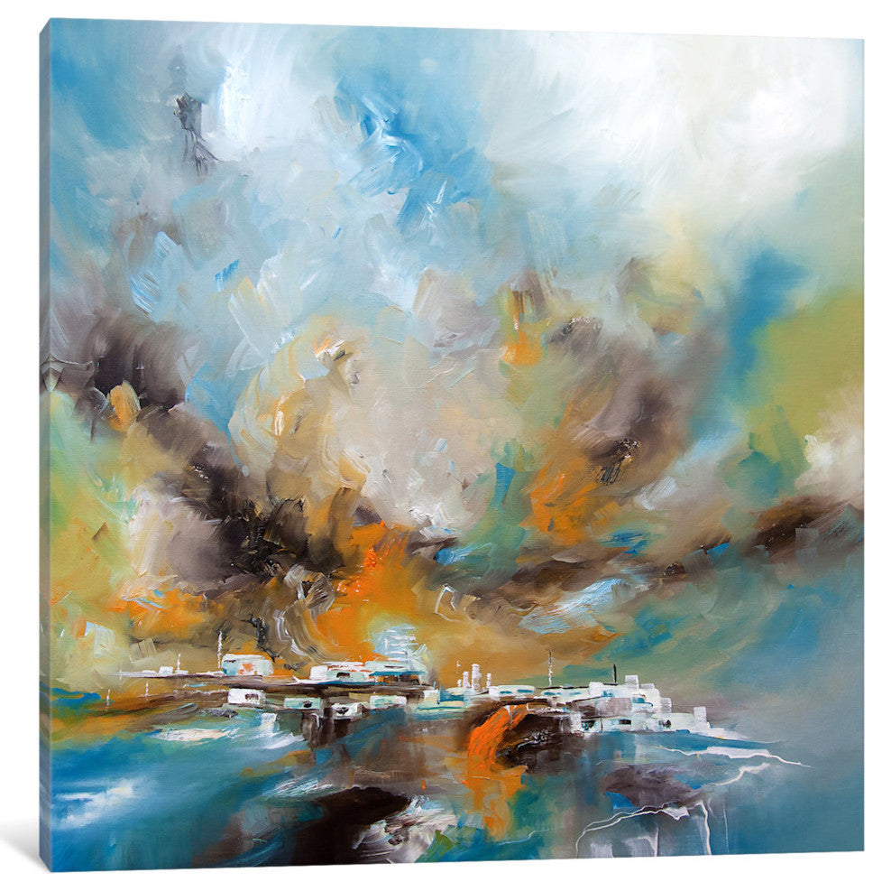 "Nestled" by J.A Art, 26x26x1.5