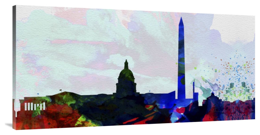 "Washington DC City Skyline 2" Fine Art Print