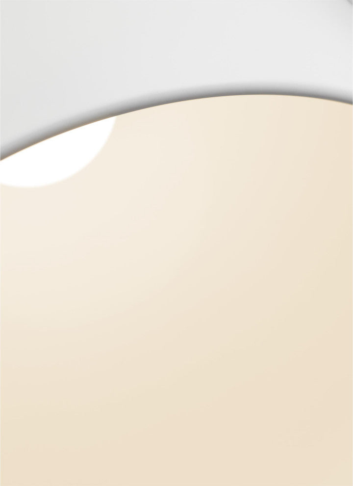 Oden Small Pendant, Matte White