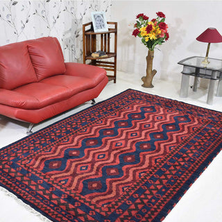 HAND KNOTTED WOOL & SILK ECO-FRIENDLY ORIENTAL AREA RUGS -Runner,Multicolor, Multicolor, [Rectangle] 5'x8'