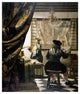 "The Artist's Studio" Digital Paper Print by Johannes Vermeer, 33"x38"