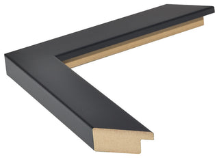 Ellis Framed Wall Mirror, Black, 30"x40"