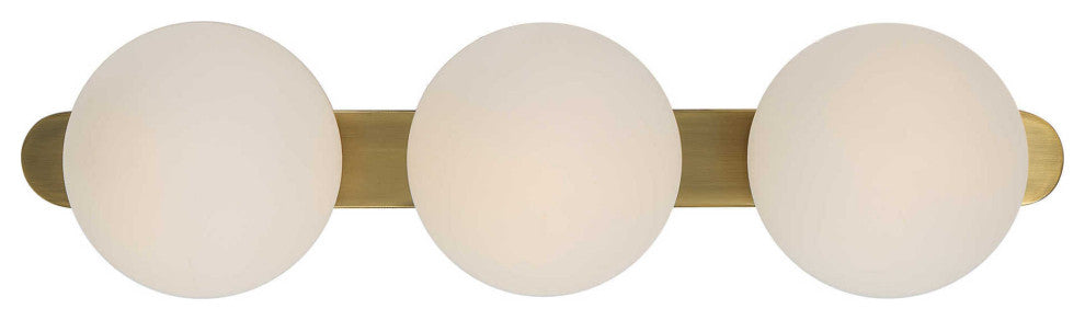 Uttermost 22559 Droplet 3 Light 22" Tall Wall Sconce - Antique Brass