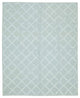 Rug N Carpet - Handmade Modern Design 8' 1'' x 10' 0'' Wool Flatweave Kilim Rug