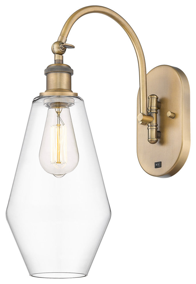 Innovations 518-1W-BB-G652-7-LED 1-Light Sconce, Brushed Brass