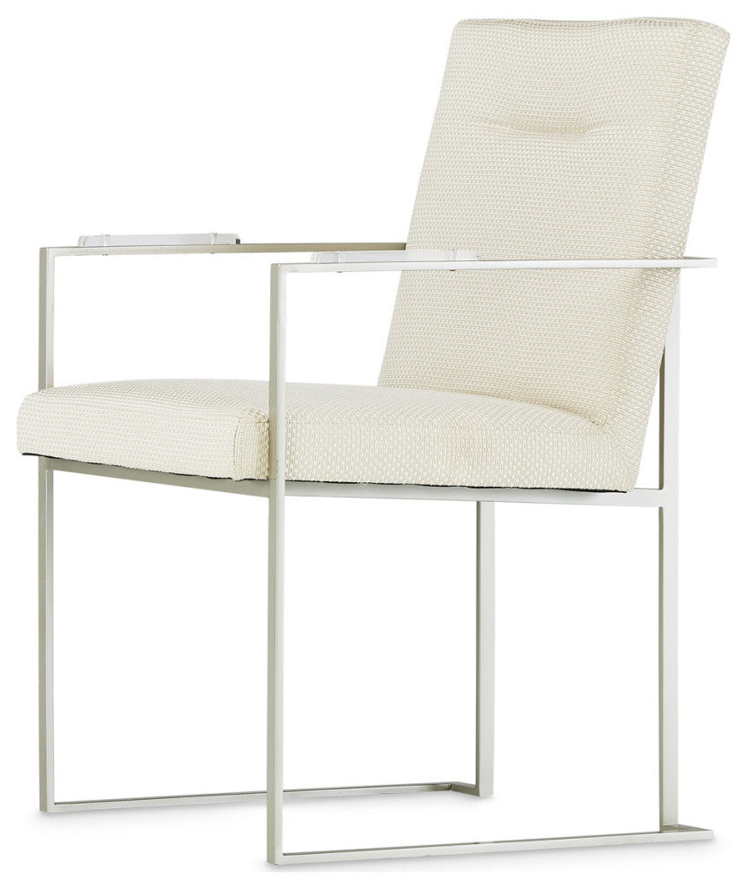 Laguna Ridge Arm Chair - Brushed Silver