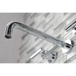 KS8021CML Two-Handle Wall Mount Tub Faucet, Polished Chrome